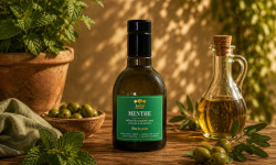 Moulin à huile Bastide du Laval - Huile d'olive Menthe Bouteille 25cl