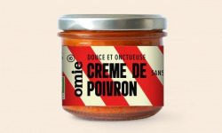 Omie - Crème de poivron bio - à l'huile d'olive vierge extra - 90 g