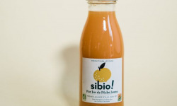 Sibio - Pur jus de peche jaune  bio 25cl
