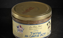 Les Affineurs des Volcans - Terrine au Cantal AOP Le Père Jean