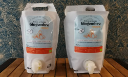 Les Jus Bio De L'Attirail - [Précommande] JUS DE GINGEMBRE BIO "CURCUMA" 1.5L