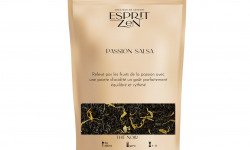 Esprit Zen - Thé Noir "Passion Salsa" - fruits de la passion - maracuja - vanille - Sachet 100g