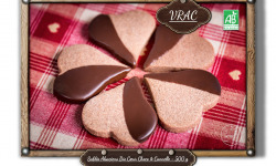 P'tit Bout d'Alsace - Sablés Alsaciens Bio Cœur Chocolat & Cannelle - 500 g (VRAC)
