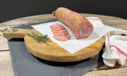 Ferme Angus - Saucisson à l'ail Fumé au bois de hêtre -