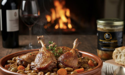 Esprit Foie Gras - Fèves Cuisinées Aux Manchons De Canard Confits