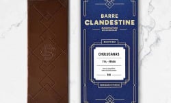 Barre Clandestine - Tablette de chocolat noir grand cru - Chulucanas 71% - bean to bar