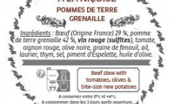 Les Bocaux du Bistrot - Bœuf à la Niçoise, pommes de terre grenaille