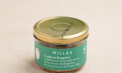 Maison Millas - Terrine De Pâté Au Roquefort Le Vieux Berger - 180g