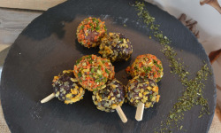 Terre de Gallie - "APERITIF DE FETES" BROCHETTES DE FAISAN AUX EPICES DE NOËL - 5*50GR