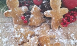 Les Gourmandises de Luline - Biscuits de Noël Cannelle 100g