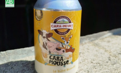 La Ferme des Cara-Meuh - Carton 24 bières blondes Cara-Mousse BIO 33 cl