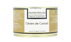 Maison PAPILLON - Artisan depuis 1955 - Gésiers de Canard 380g