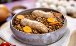 Maison Micouleau - Lentilles aux saucisses boite 420g