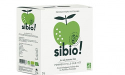 Sibio - Jus de pomme  bio 3L