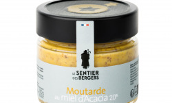 Le sentier des Bergers - Moutarde au miel d'Acacia 20%