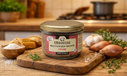 La Maison du Charolais - Rillettes de Bœuf Charolais à l'échalote 180g