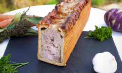 La Ferme du Chaudron - [Précommande] Pâté en croûte aux noisettes Bio (2 tranches)