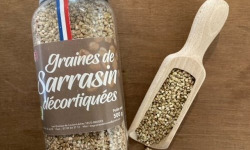 Les Graines de Louise - Sarrasin décortiqué pot 500gr (lot de 12)