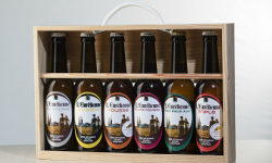 Bière L’Eurélienne – Brasserie de Chandres - COFFRET de 6 Bières  L'Eurélienne 33cL