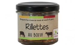 Ferme Bichet - Rillettes de bœuf 90g