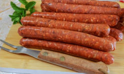 La Ferme de Franck et Blandine - 6 Merguez bovine WAKA USHI Maturé (4 semaines)
