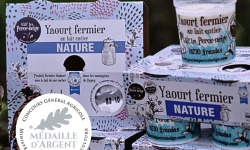 GAEC Les Perce-neige - Pack de 4 yaourts nature x4