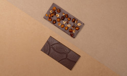 Basile et Téa - Tablette Noisettes caramélisées Lait 39% 100g