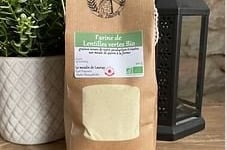 Le Moulin de Launay - Farine de Lentilles Vertes bio