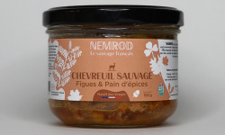 Nemrod - Terrine de Chevreuil Figues et Pain d’épices - 180 g