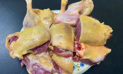 Des Poules et des Vignes à Bourgueil - Canard gras découpé avec carcasse