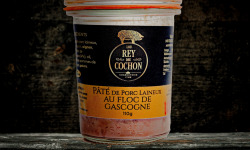 Lou Rey du Cochon - Paté de porc laineux au floc de Gascogne 110g