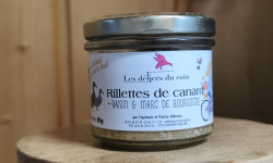 Les Délices du Coin - Rillettes raisin, marc de Bourgogne 80g
