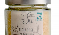 Artisans du Sel - Fleur de Sel de Guérande fumée au bois de hêtre – Verrine 85g | Artisans du Sel