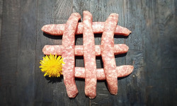 Elevage de Cochons en Forêt et Produits du Terroir Jurassien - Saucisses chipolatas - Porc plein air AB