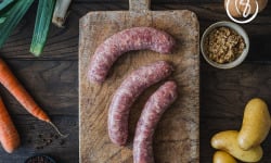 Maison BAYLE - Champions du Monde de boucherie 2016 - Saucisse a cuire 360gr - 1 pièce