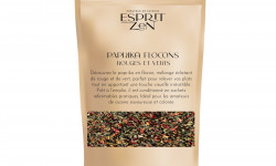 Esprit Zen - Paprika Flocons rouges et verts - Sachet zip 400g