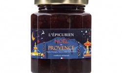 L'Epicurien - Confiture Noël en Provence - Figues, Orange, Noix et Marc de Raisin - 320g