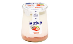 Bastidarra - Ekia - Yaourts bi couche Fraise - 4 Pots