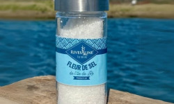 Rivesaline - Terre Saline - Fleur de sel de l'île de Ré saupoudreuse 60g