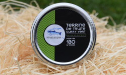 Pisciculture des eaux de l'Inval - 6 Terrines de Truite Curry - 130 gr