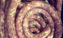 Le Noir du Picou Elodie Ribas - [Précommande] Saucisses Fraîches Pur Porc Gascon Bio 1kg