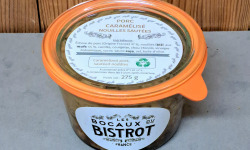 Les Bocaux du Bistrot - Porc caramélisé, nouilles sautées