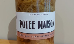 La Chikolodenn - Délicieuse potée de chou du Léon, saucisses et lard fumé pour 2