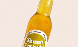 Mama Kombucha - Lot de Kombucha Fika 12 X 33cl - Kombucha Chanvre, Mélisse