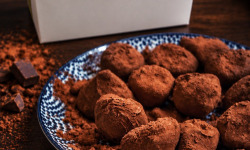 Invitation au Délice - Truffes Chocolat Noir - Ballotin de 250 Grammes