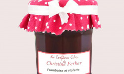 Maison Schmid - Confitures Extra de Christine Ferber - Framboise d'Alsace et violette 220g