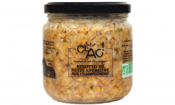 CLAC Conserverie - Risotto de petit épeautre aux champignons bio - 400g