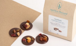 Aurélien Plassard Chocolatier - Mendiants noir 66%