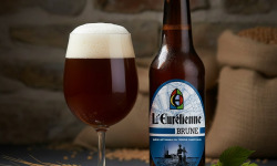 Bière L’Eurélienne – Brasserie de Chandres - 6 X BIERES BRUNE L'Eurélienne 33CL