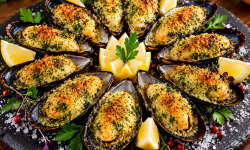 Le Paradis d'Escargot - Moules farcies au beurre d’escargot